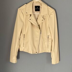 Faux leather jacket